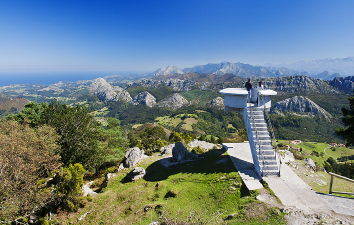 Mirador del Fitu en Caravia